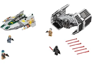 Lego 75150  Star Wars  Vaders TIE Advanced vs. A-Wing Starfighter