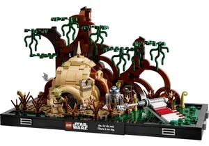 Lego 75330  Star Wars  Jedi Training auf Dagobah Diorama