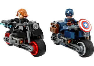 Lego 76260  Marvel The Infinity Saga  Black Widows & Captain Americas Motorräder