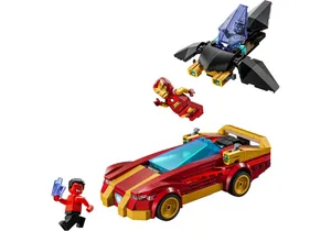 Lego 76310  Marvel  Iron Man Auto und Black Panther vs. Red Hulk