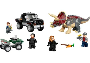 Lego 76950  Jurassic World  Triceratops-Angriff
