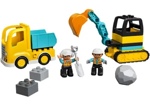 Lego 10931 DUPLO   Bagger und Laster