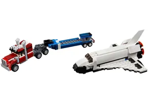 Lego 31091 Creator   Transporter für Space Shuttle