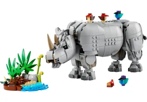 Lego 31171 Creator  Wilde Tiere: Prächtiges Nashorn mit Vögeln