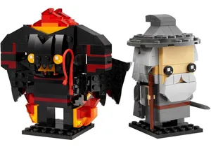 Lego 40631 BrickHeadz Herr der Ringe  Gandalf der Graue und Balrog