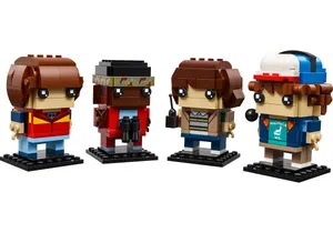 Lego 40801 BrickHeadz Stanger Things  Mike, Dustin, Lucas und Will