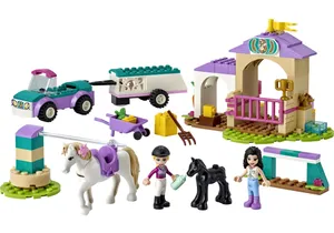 Lego 41441  Friends  Trainingskoppel und Pferdeanhänger