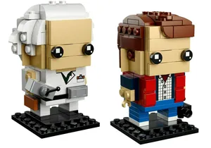 Lego 41611 BrickHeadz   Marty McFly und Doc Brown