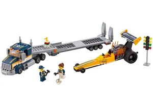 Lego 60151  City  Dragster-Transporter