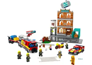 Lego 60321  City  Feuerwehreinsatz mit Löschtruppe