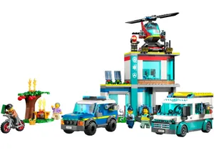 Lego 60371  City  Hauptquartier der Rettungsfahrzeuge