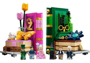 Lego 75691  Wicked  Glinda und Elphaba Bücherstützen