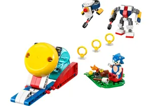 Lego 77001  Sonic  Sonics Showdown am Lagerfeuer