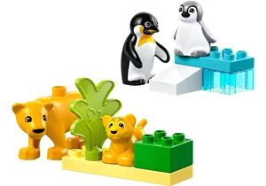 Lego 10442 DUPLO   Wildtier-Familien: Pinguine und Löwen