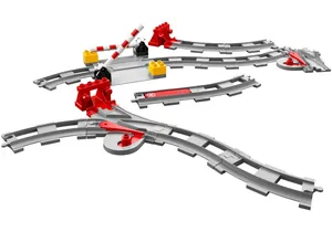 Lego 10882 DUPLO   Eisenbahn Schienen
