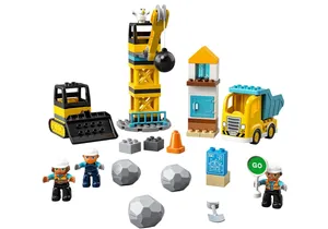 Lego 10932 DUPLO   Baustelle mit Abrissbirne