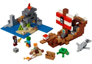 Lego 21152  Minecraft  Das Piratenschiff-Abenteuer