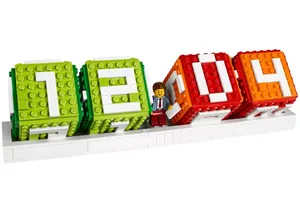 Produktbild von Lego 40172    Iconic - Stein Kalender