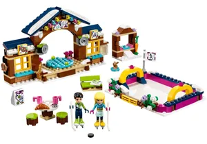 Lego 41322  Friends  Eislaufplatz im Wintersportort