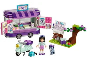 Lego 41332  Friends  Emmas rollender Kunstkiosk