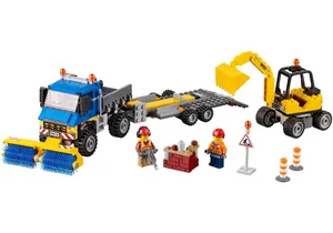 Lego 60152  City  Straßenreiniger und Bagger