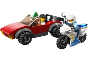 Lego 60392  City  Verfolgungsjagd mit dem Polizeimotorrad