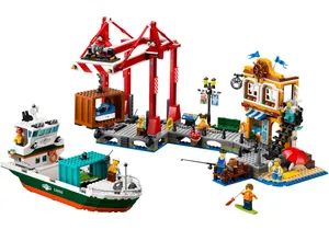 Lego 60422  City  Hafen mit Frachtschiff