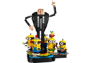 Lego 75582  Ich - einfach unverbesserlich  Gru und die Minions aus LEGO Steinen