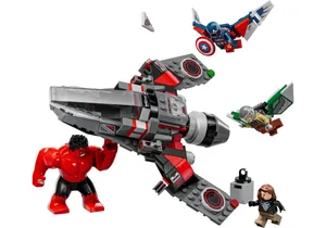Lego 76292  Marvel  Showdown zwischen Captain America und Red Hulk