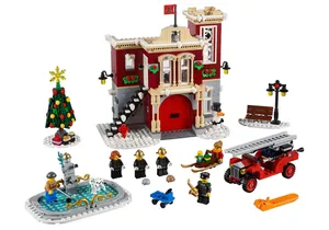 Lego 10263 Creator Expert   Winterliche Feuerwehrstation