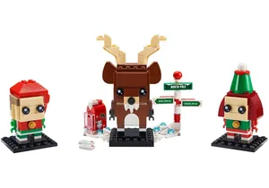 Lego 40353 BrickHeadz   Rentier und Elfen