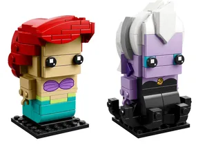 Lego 41623 BrickHeadz Disney Mermaid  Arielle & Ursula