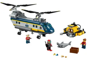 Lego 60093  City  Tiefsee-Helikopter