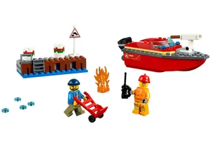 Lego 60213  City  Feuerwehr am Hafen