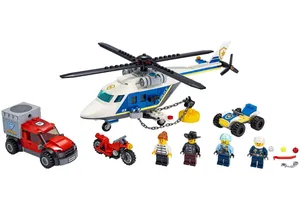 Lego 60243  City  Verfolgungsjagd mit dem Polizeihubschrauber