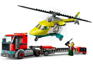 Lego 60343  City  Hubschrauber Transporter
