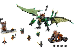 Lego 70593  Ninjago  Der Grüne Energie-Drache