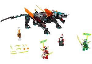 Lego 71713  Ninjago  Schwarzer Tempeldrache