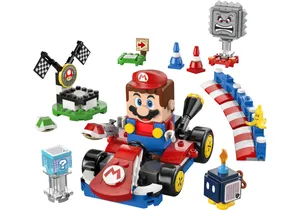 Lego 72043  Super Mario  Mario Kart - Interaktiver LEGO Mario & Standard-Kart