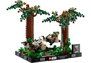 Lego 75353  Star Wars  Verfolgungsjagd auf Endor - Diorama