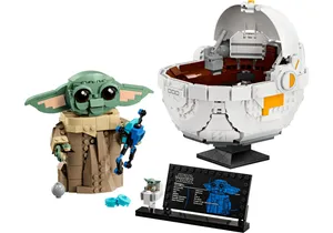 Lego 75403  Star Wars  Grogu in seiner Repulsorwiege