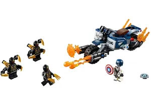 Lego 76123  Marvel Avengers  Captain America: Outrider-Attacke