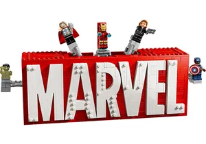 Lego 76313  Marvel  MARVEL Logo & Minifiguren