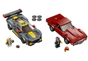 Lego 76903  Speed Champions  Chevrolet Corvette C8,R & 1968 Chevrolet Corvette