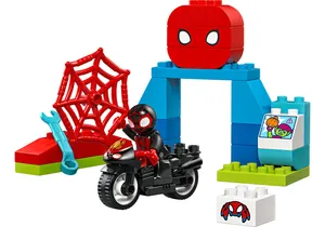 Lego 10424 DUPLO Spider-Man  Spins Motorrad-Abenteuer