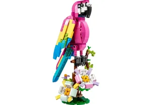 Lego 31144 Creator 3-in-1 Sets  Exotischer pinkfarbener Papagei