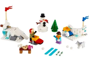 Produktbild von Lego 40424    Schneeballschlacht