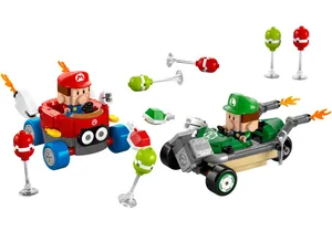 Lego 72034  Super Mario  Mario Kart Baby Mario vs. Baby Luigi