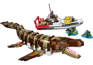 Lego 76974  Jurassic World  Mosasaurier: Die Bootmission