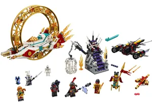 Lego 80034  Monkie Kid  Nezhas Feuerreifen